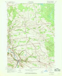 Middleville New York Historical topographic map, 1:24000 scale, 7.5 X 7.5 Minute, Year 1943