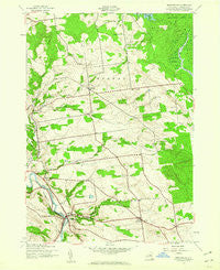 Middleville New York Historical topographic map, 1:24000 scale, 7.5 X 7.5 Minute, Year 1943