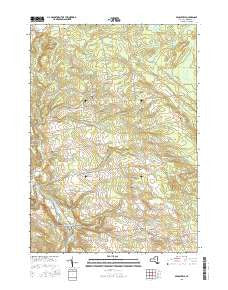 Middleville New York Current topographic map, 1:24000 scale, 7.5 X 7.5 Minute, Year 2016