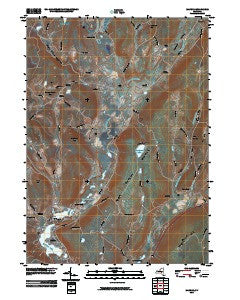 Milford New York Historical topographic map, 1:24000 scale, 7.5 X 7.5 Minute, Year 2010