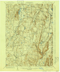 Millbrook New York Historical topographic map, 1:62500 scale, 15 X 15 Minute, Year 1902