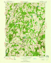 Millbrook New York Historical topographic map, 1:24000 scale, 7.5 X 7.5 Minute, Year 1947