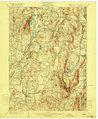 Millbrook New York Historical topographic map, 1:62500 scale, 15 X 15 Minute, Year 1902