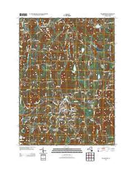 Millbrook New York Historical topographic map, 1:24000 scale, 7.5 X 7.5 Minute, Year 2013