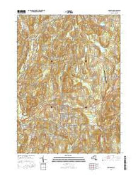 Millbrook New York Current topographic map, 1:24000 scale, 7.5 X 7.5 Minute, Year 2016