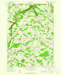 Millers Mills New York Historical topographic map, 1:24000 scale, 7.5 X 7.5 Minute, Year 1943