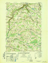 Millers Mills New York Historical topographic map, 1:25000 scale, 7.5 X 7.5 Minute, Year 1946