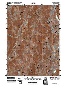 Millerton New York Historical topographic map, 1:24000 scale, 7.5 X 7.5 Minute, Year 2010