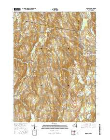 Millerton New York Current topographic map, 1:24000 scale, 7.5 X 7.5 Minute, Year 2016