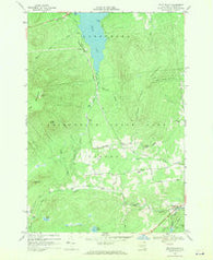 Moffitsville New York Historical topographic map, 1:24000 scale, 7.5 X 7.5 Minute, Year 1968