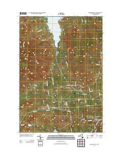 Moffitsville New York Historical topographic map, 1:24000 scale, 7.5 X 7.5 Minute, Year 2013