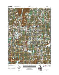 Mohegan Lake New York Historical topographic map, 1:24000 scale, 7.5 X 7.5 Minute, Year 2013
