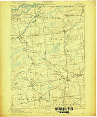 Moira New York Historical topographic map, 1:62500 scale, 15 X 15 Minute, Year 1917