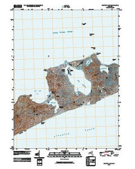 Montauk Point New York Historical topographic map, 1:24000 scale, 7.5 X 7.5 Minute, Year 2010
