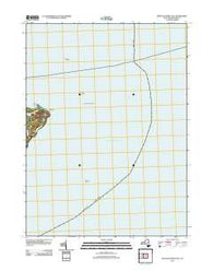 Montauk Point OE E New York Historical topographic map, 1:24000 scale, 7.5 X 7.5 Minute, Year 2012