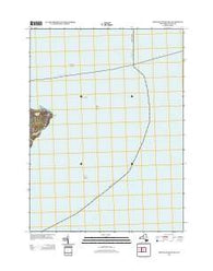 Montauk Point OE E New York Historical topographic map, 1:24000 scale, 7.5 X 7.5 Minute, Year 2013