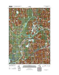 Montezuma New York Historical topographic map, 1:24000 scale, 7.5 X 7.5 Minute, Year 2013