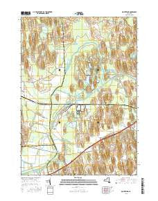 Montezuma New York Current topographic map, 1:24000 scale, 7.5 X 7.5 Minute, Year 2016