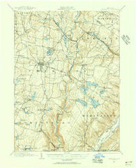 Monticello New York Historical topographic map, 1:62500 scale, 15 X 15 Minute, Year 1909
