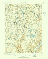 Monticello New York Historical topographic map, 1:62500 scale, 15 X 15 Minute, Year 1909