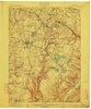 Monticello New York Historical topographic map, 1:62500 scale, 15 X 15 Minute, Year 1911