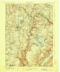 Monticello New York Historical topographic map, 1:62500 scale, 15 X 15 Minute, Year 1911