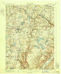 Monticello New York Historical topographic map, 1:62500 scale, 15 X 15 Minute, Year 1911