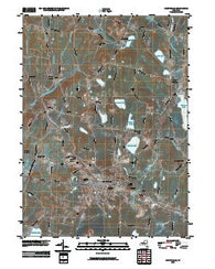 Monticello New York Historical topographic map, 1:24000 scale, 7.5 X 7.5 Minute, Year 2010