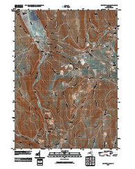 Montour Falls New York Historical topographic map, 1:24000 scale, 7.5 X 7.5 Minute, Year 2010