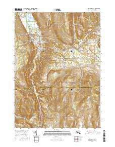 Montour Falls New York Current topographic map, 1:24000 scale, 7.5 X 7.5 Minute, Year 2016