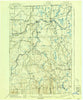 Mooers New York Historical topographic map, 1:62500 scale, 15 X 15 Minute, Year 1899