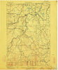 Mooers New York Historical topographic map, 1:62500 scale, 15 X 15 Minute, Year 1899
