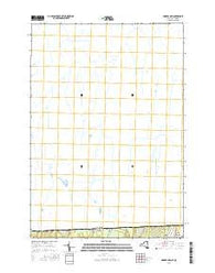 Mooers OE N New York Current topographic map, 1:24000 scale, 7.5 X 7.5 Minute, Year 2016