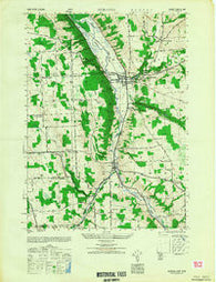 Moravia New York Historical topographic map, 1:25000 scale, 7.5 X 7.5 Minute, Year 1949