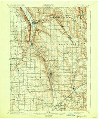Moravia New York Historical topographic map, 1:62500 scale, 15 X 15 Minute, Year 1902