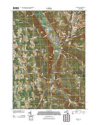 Moravia New York Historical topographic map, 1:24000 scale, 7.5 X 7.5 Minute, Year 2011