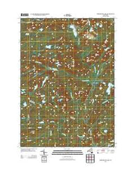 Morehouse Lake New York Historical topographic map, 1:24000 scale, 7.5 X 7.5 Minute, Year 2013