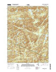 Morehouse Lake New York Current topographic map, 1:24000 scale, 7.5 X 7.5 Minute, Year 2016
