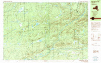 Morehouseville New York Historical topographic map, 1:25000 scale, 7.5 X 15 Minute, Year 1989