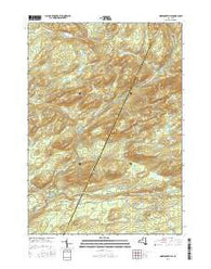 Morehouseville New York Current topographic map, 1:24000 scale, 7.5 X 7.5 Minute, Year 2016