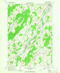 Morley New York Historical topographic map, 1:24000 scale, 7.5 X 7.5 Minute, Year 1964