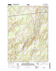 Morley New York Current topographic map, 1:24000 scale, 7.5 X 7.5 Minute, Year 2016