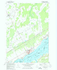 Morrisburg Ontario Historical topographic map, 1:24000 scale, 7.5 X 7.5 Minute, Year 1964
