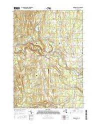 Morrisonville New York Current topographic map, 1:24000 scale, 7.5 X 7.5 Minute, Year 2016
