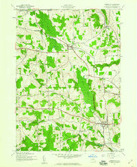 Morrisville New York Historical topographic map, 1:24000 scale, 7.5 X 7.5 Minute, Year 1943