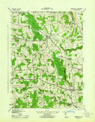 Morrisville New York Historical topographic map, 1:31680 scale, 7.5 X 7.5 Minute, Year 1944
