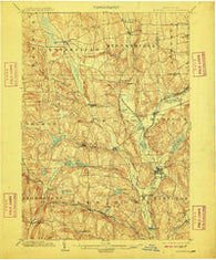 Morrisville New York Historical topographic map, 1:62500 scale, 15 X 15 Minute, Year 1902
