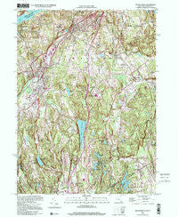 Mount Kisco New York Historical topographic map, 1:24000 scale, 7.5 X 7.5 Minute, Year 1998