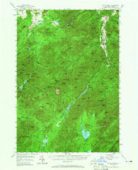 Mount Marcy New York Historical topographic map, 1:62500 scale, 15 X 15 Minute, Year 1953
