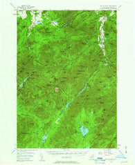 Mount Marcy New York Historical topographic map, 1:62500 scale, 15 X 15 Minute, Year 1953
